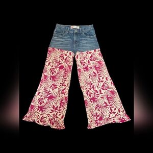 NWT The Morgan Factory UPCYCLED PANTS!!!! SZ 28